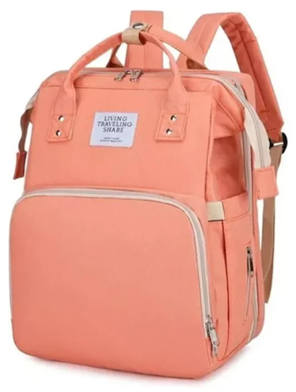 Mochila Maternal Con Cuna Cambiador